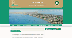 Desktop Screenshot of goldenpalms.com.pk